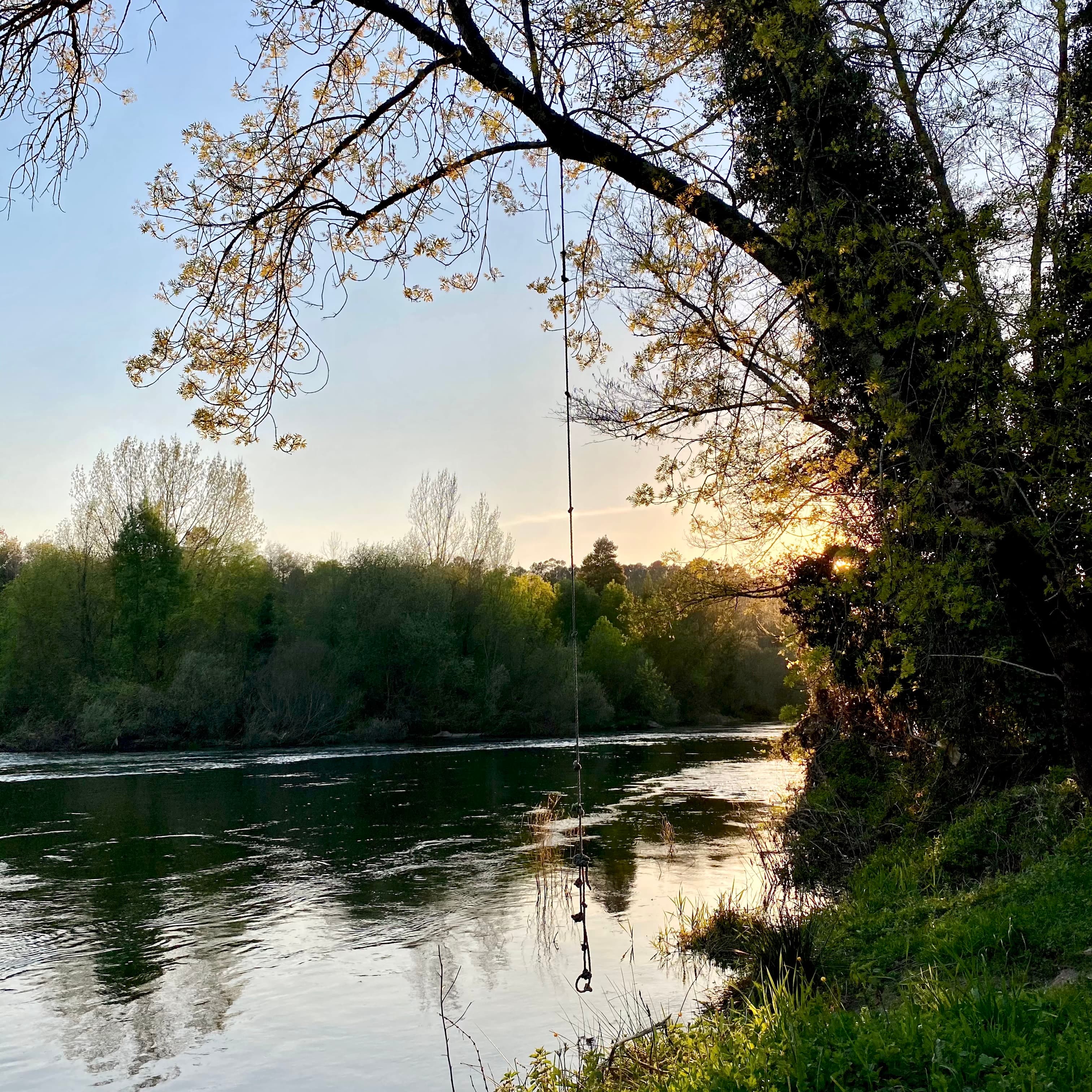 Casa da Boavista - Rio Lima junto à propriedade, espaço para eventos com vista para o rio